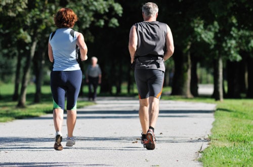 Chronic Pain Schaumburg Couple Jogging Chronic Pain Schaumburg Couple Jogging